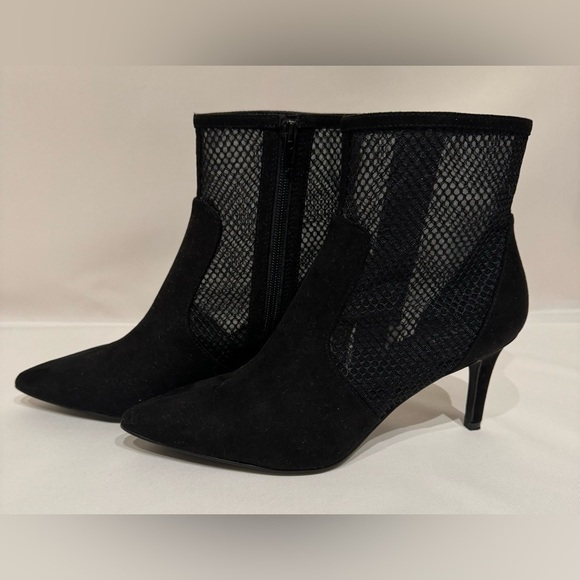NEW Alfani Women's Jamari Black Mesh Booties Size 8M - Picture 6 of 14